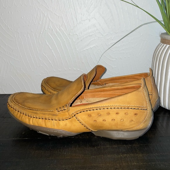 Timberland Brown Leather Men’s Loafers Size 8M - Picture 1 of 8